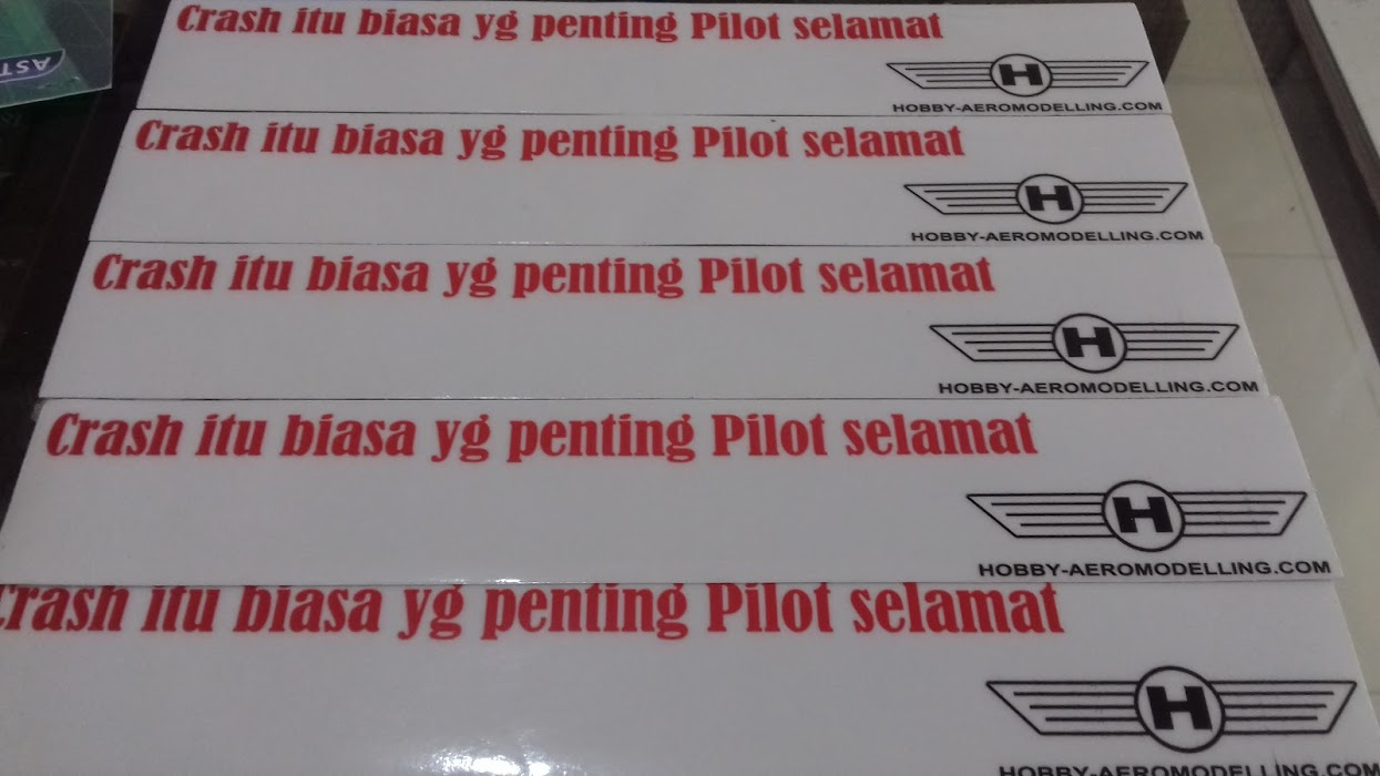 Sticker Aeromodelling (2pcs) - Click Image to Close